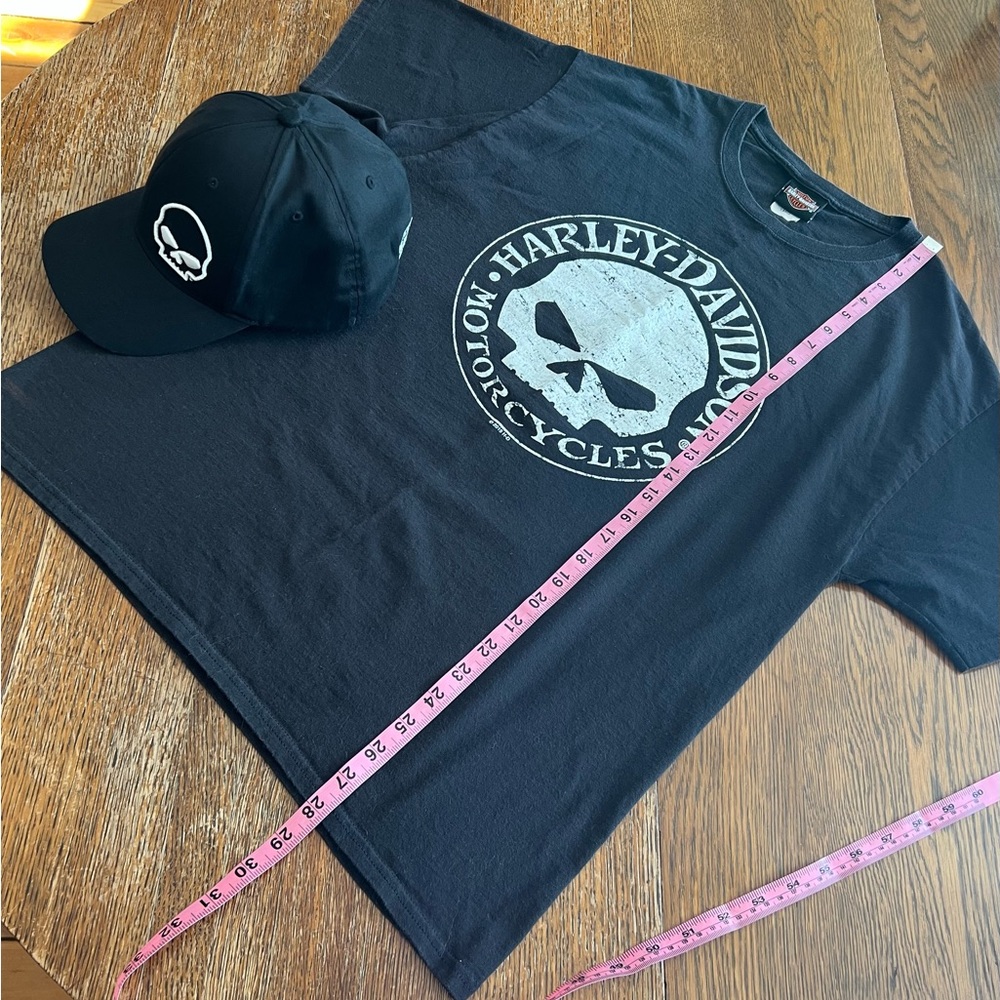 Harley-Davidson® Men’s Wisconsin Dealership Iconic Willie G TeeShirt & Cap Lot 💀 - Picture 6 of 15